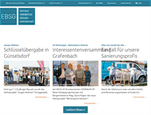 Tablet Screenshot of ebsg.at
